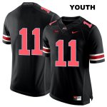 Youth NCAA Ohio State Buckeyes Tyreke Smith #11 College Stitched No Name Authentic Nike Red Number Black Football Jersey IE20F36FK
